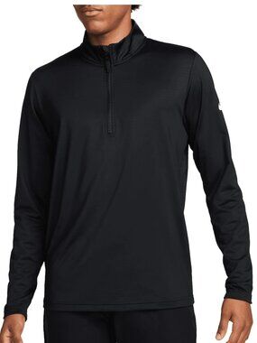Nike Men's Dri-FIT Victory Golf ½ Zip Black Medium FD5837-010